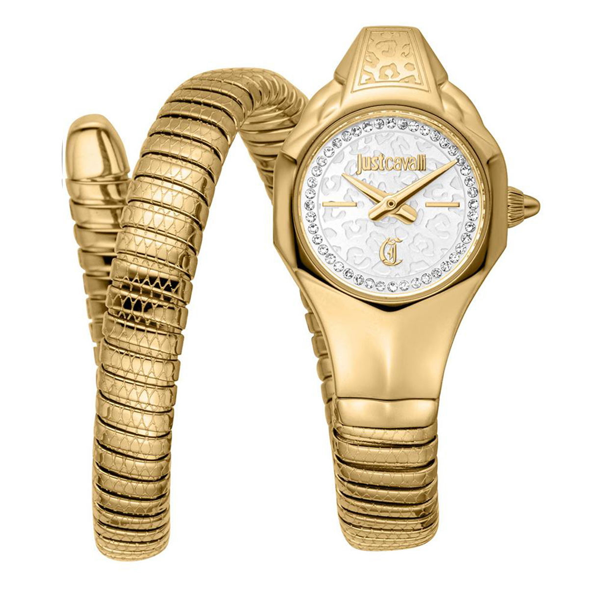 MONTRE JUST CAVALI FEMME SIMPLE ACIER